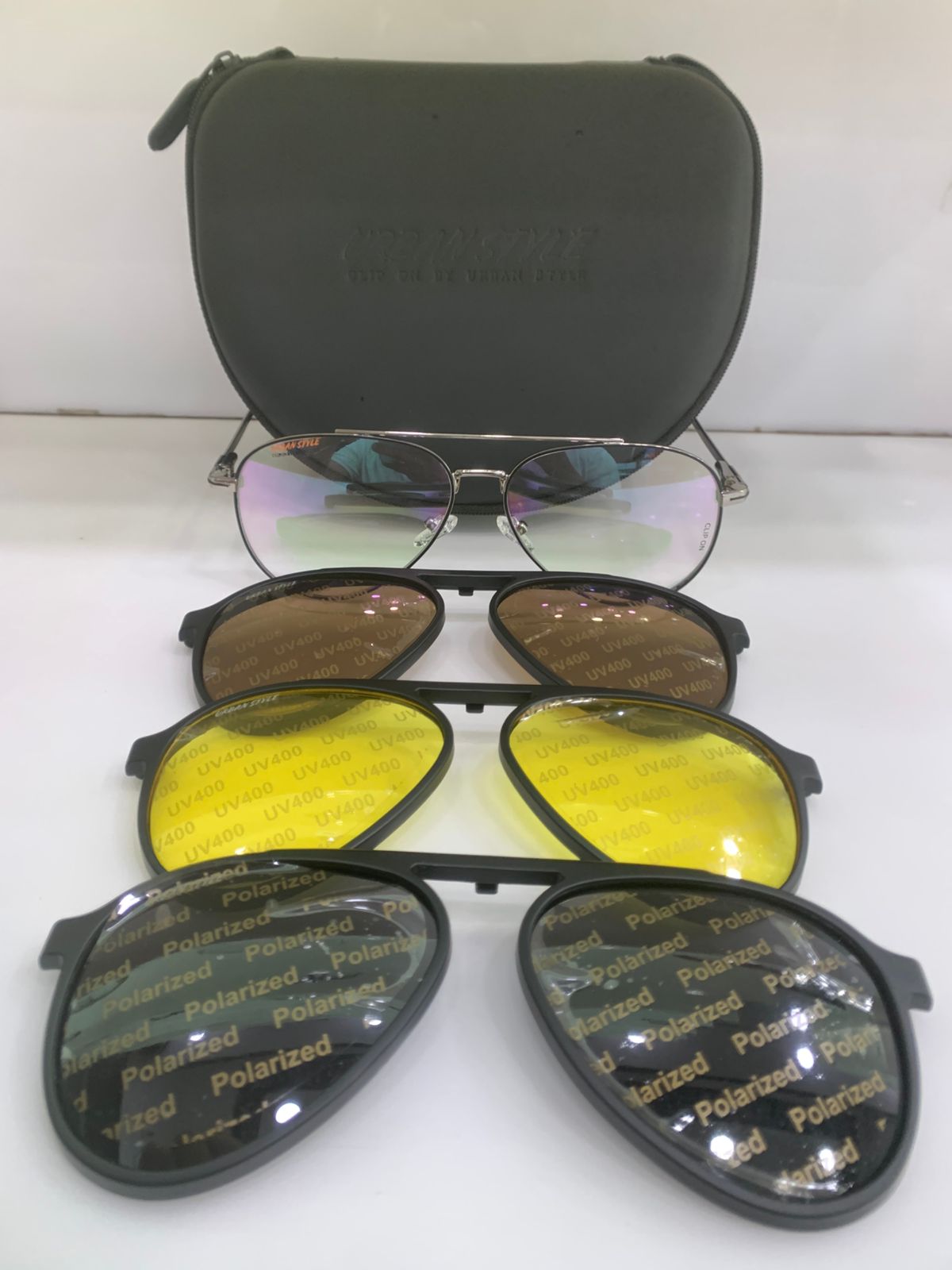 Urban Style Polarized Clip-on (Metal).
